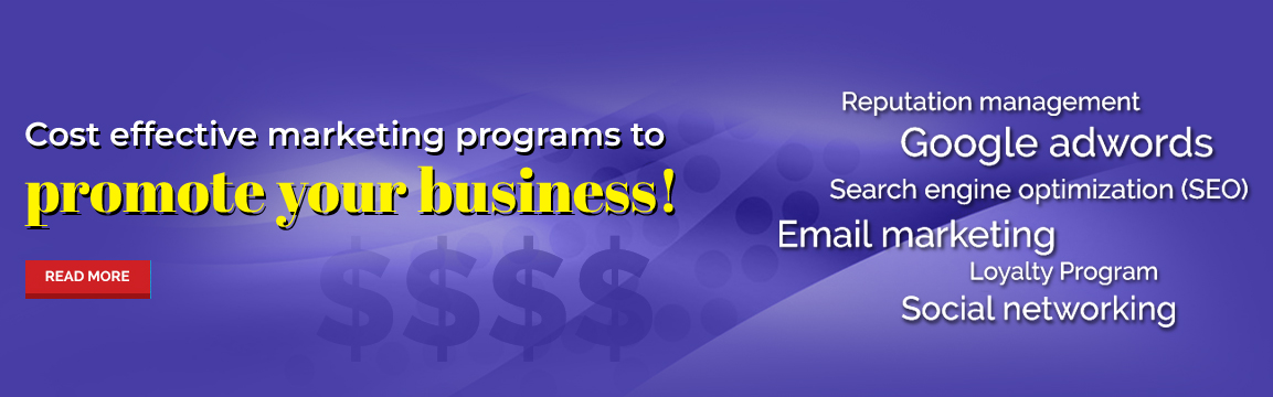 Cost effective marketing programs to promote your business